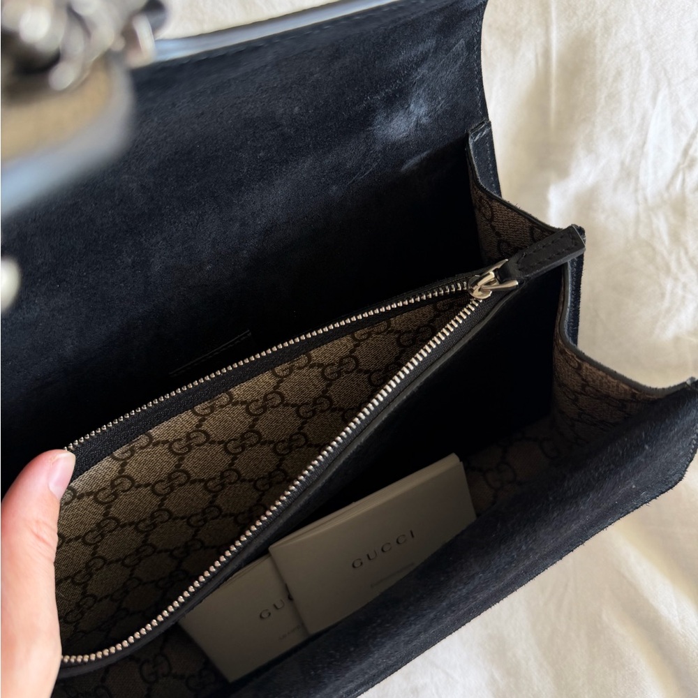 Gucci Beige and Black Shoulder Bag - Picture 5 of 5